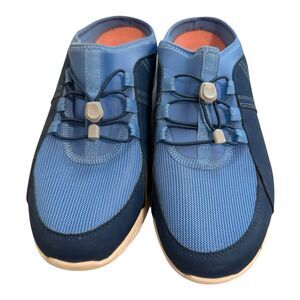 Vionic Mesh Slip-On Athletic Mules Zuri Dark Blue Women’s 12